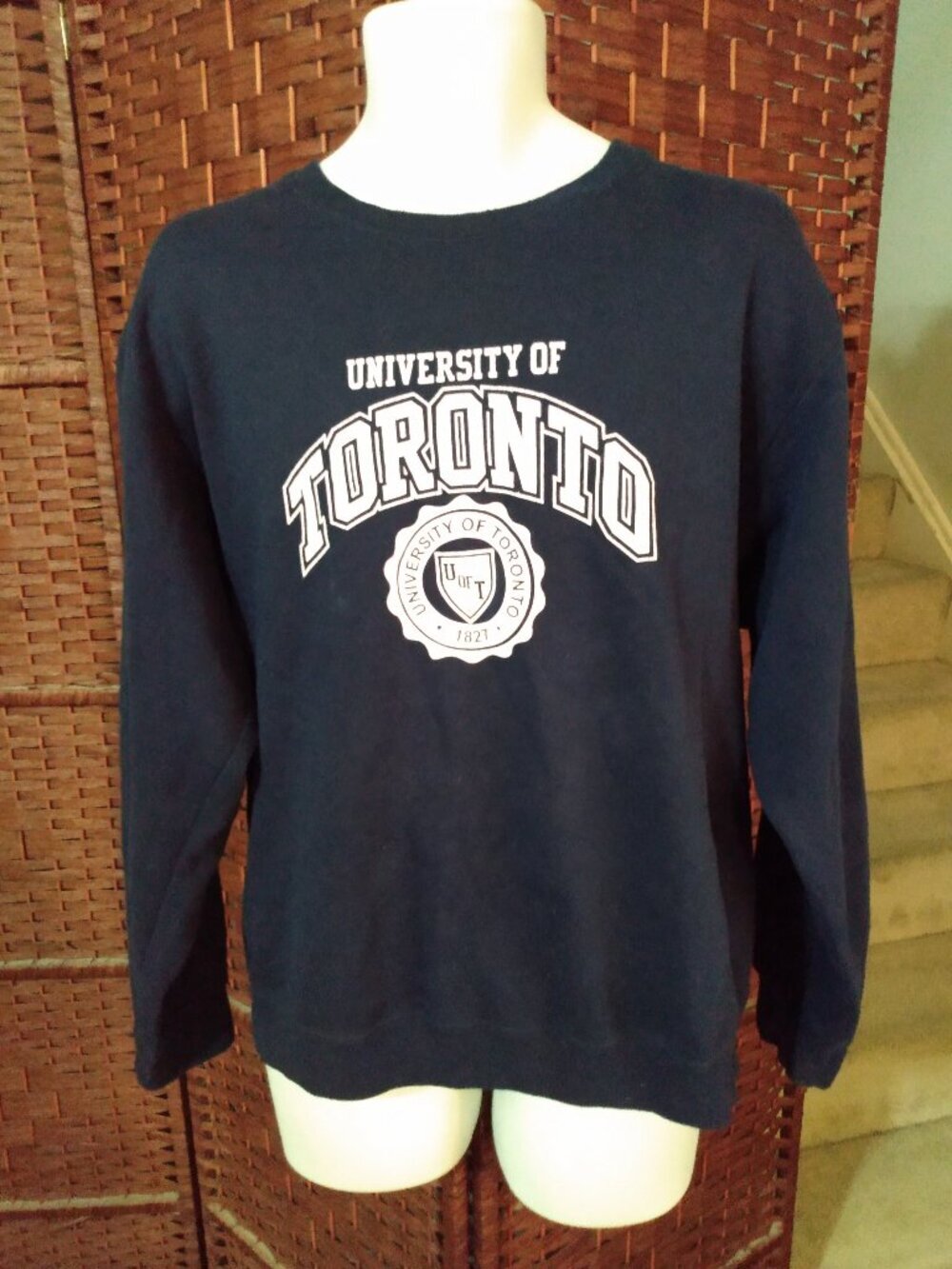 Vintage Y2K University Of Toronto Sweatshirt Adult Large U of T 2000s